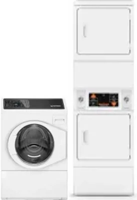 Side by Side Washer & Dryer Set